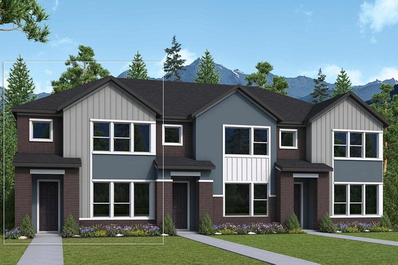 Nelson - Bonneville Towns: West Valley City, Utah - David Weekley Homes