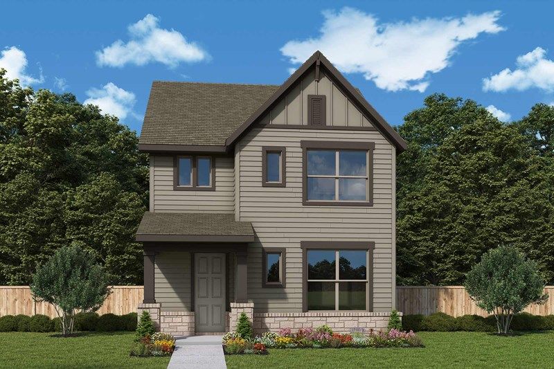 Brookline - Painted Tree Woodland West - Cottages: McKinney, Texas - David Weekley Homes