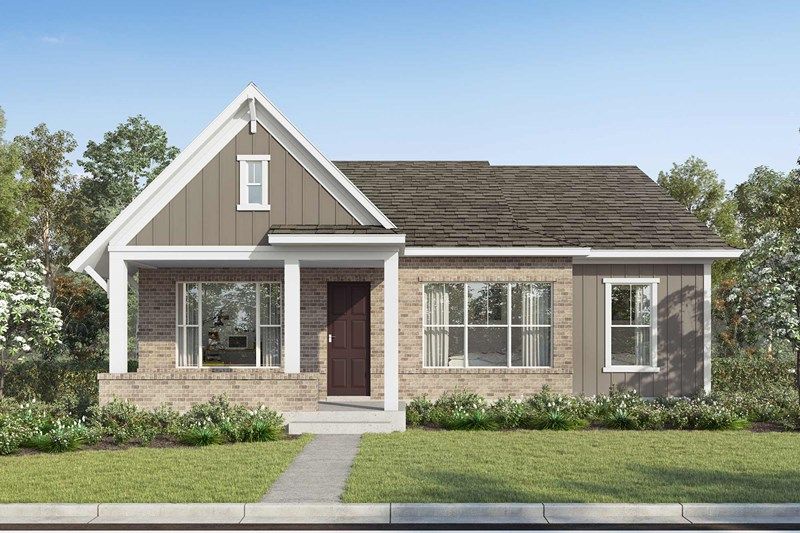 Fanning - Riceland - Enclave Row Collection: Mont Belvieu, Texas - David Weekley Homes