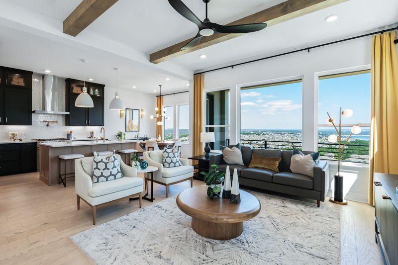 The Point at Rough Hollow por David Weekley Homes en Austin Texas
