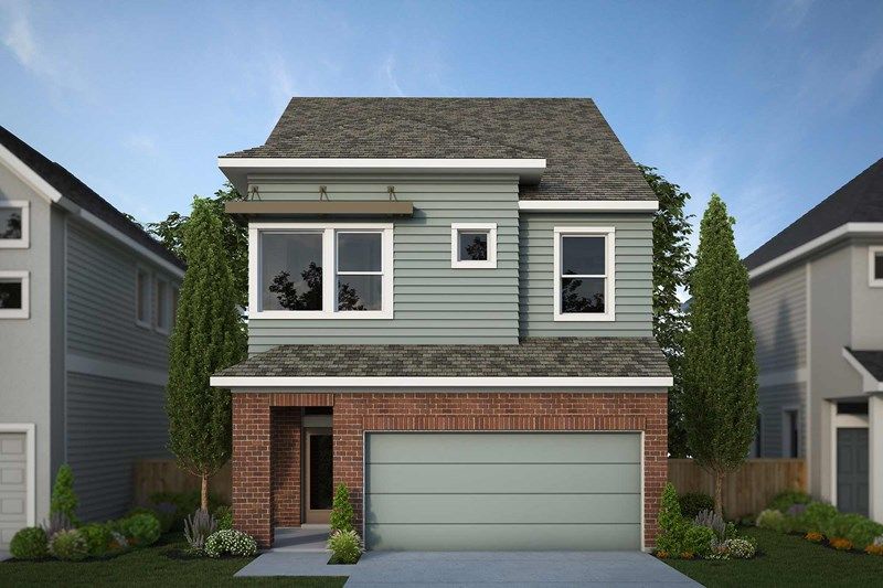 Henley - Trails at Waterside - Garden Series: Fort Worth, Texas - David Weekley Homes