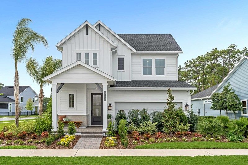 casa en Seven Pines 40' Front Entry por David Weekley Homes