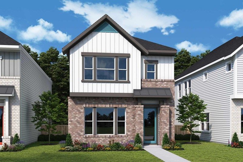 Echo - Painted Tree Woodland West - Cottages: McKinney, Texas - David Weekley Homes