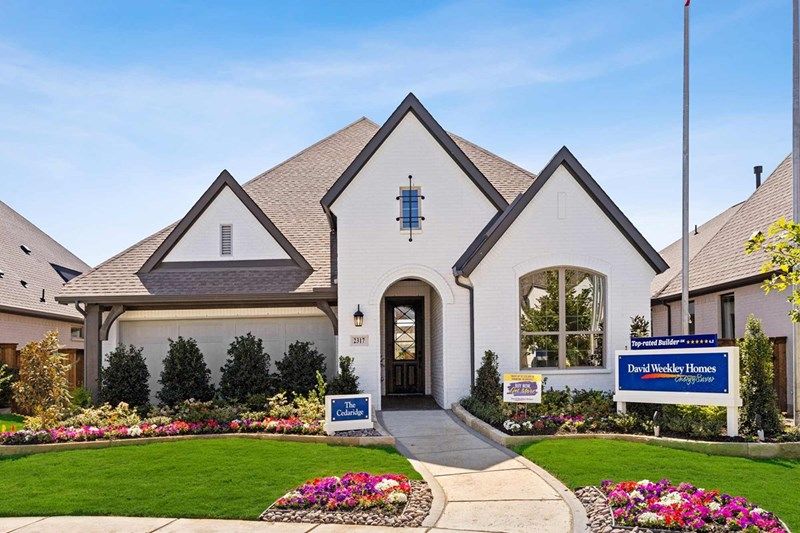 casa en Mustang Lakes por David Weekley Homes