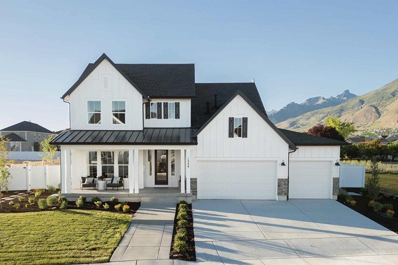Caulfield - Brixton Park: Saratoga Springs, Utah - David Weekley Homes