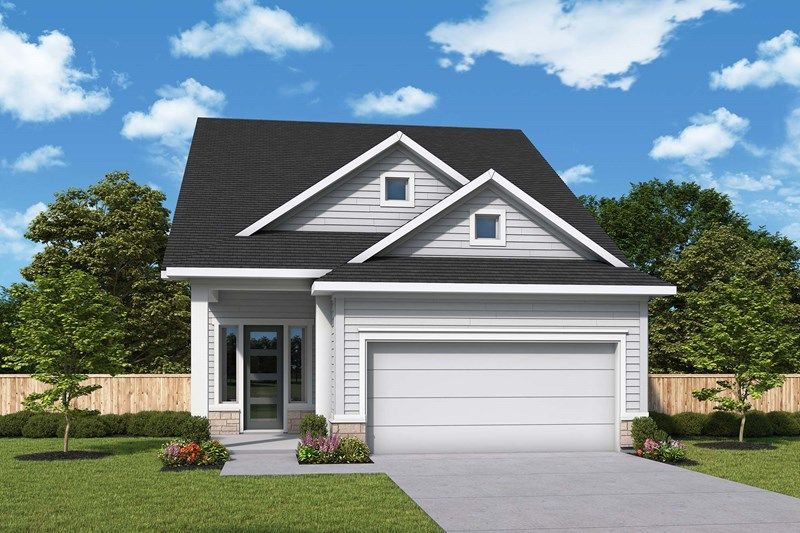 Danielle - Evergreen Island at Silverleaf - Executive: Saint Augustine, Florida - David Weekley Homes