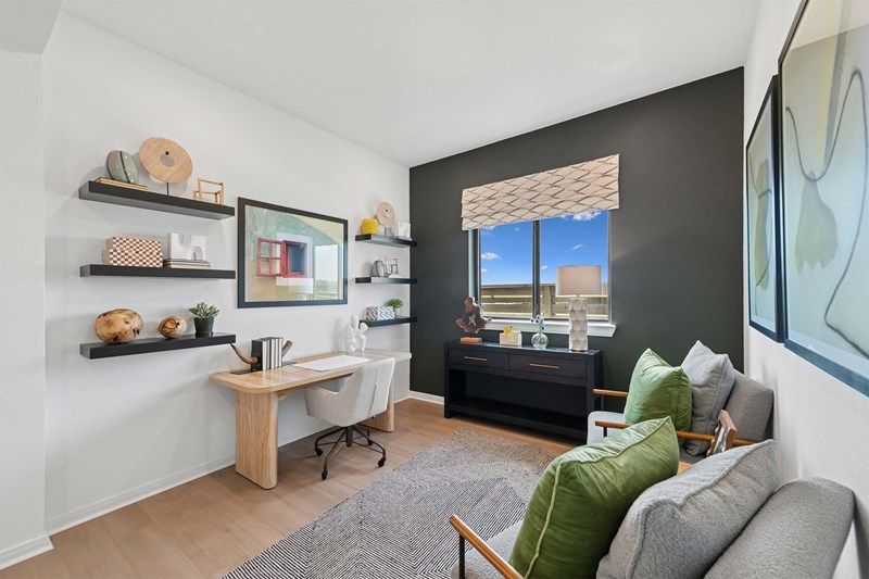 casa en Austin Point - Terrace Collection por David Weekley Homes