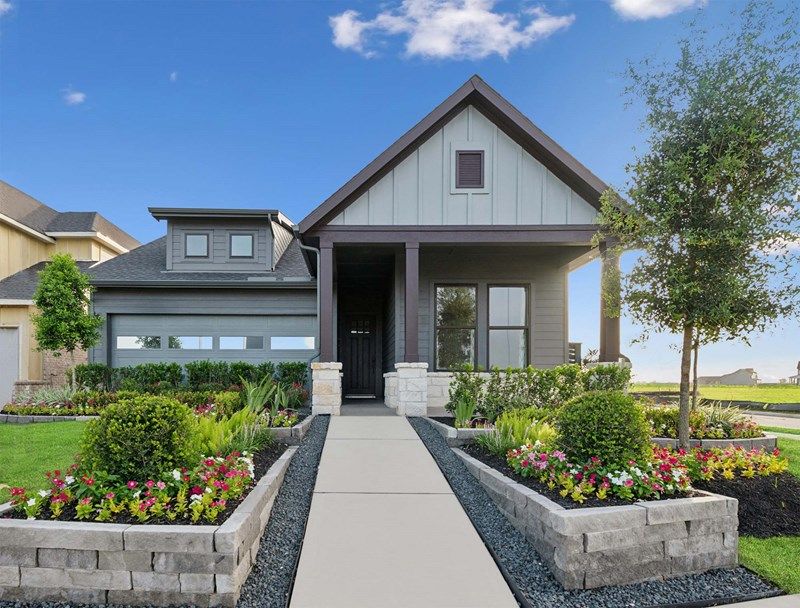 casa en Austin Point - Terrace Collection por David Weekley Homes