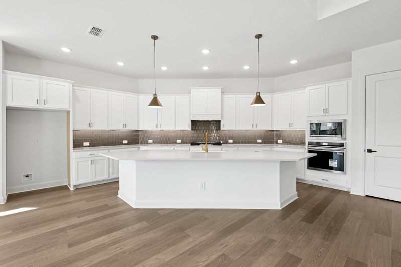 Riceland - Summit Collection por David Weekley Homes en Houston Texas