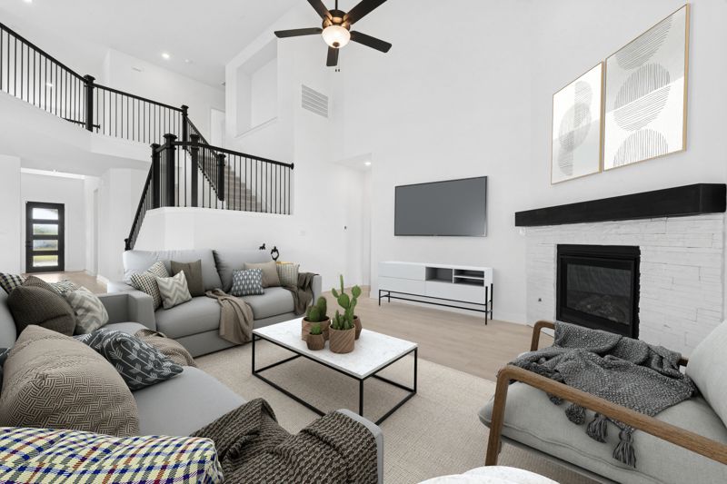 South Pointe Manor Series por David Weekley Homes en Fort Worth Texas