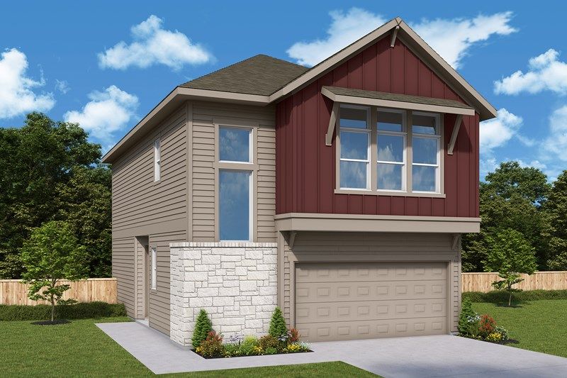 Brentley - Easton Park - Nelson Village - Haven Series: Austin, Texas - David Weekley Homes