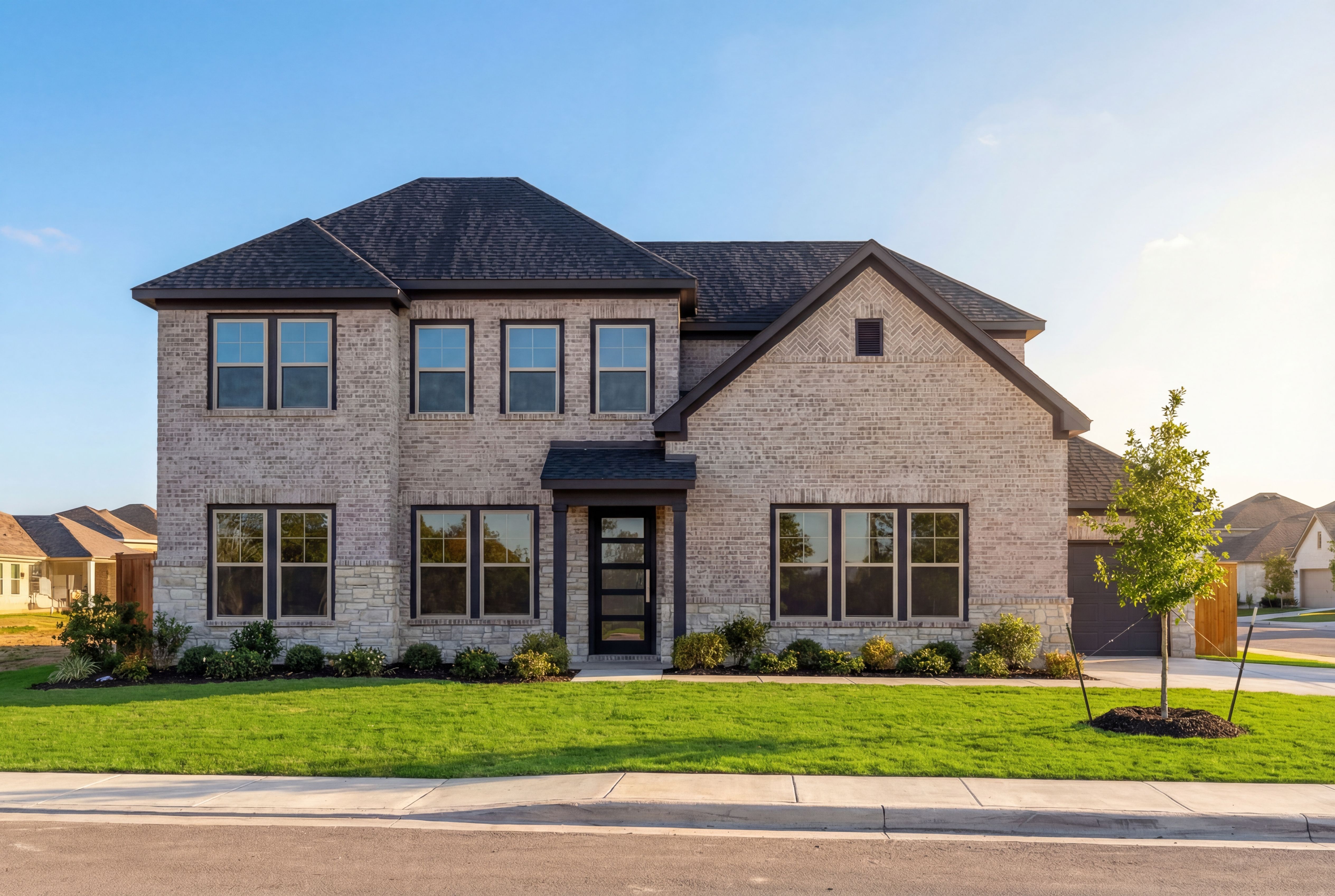 The Belmont G w/ 3-Car Garage - Potranco Oaks: Castroville, Texas - Davidson Homes