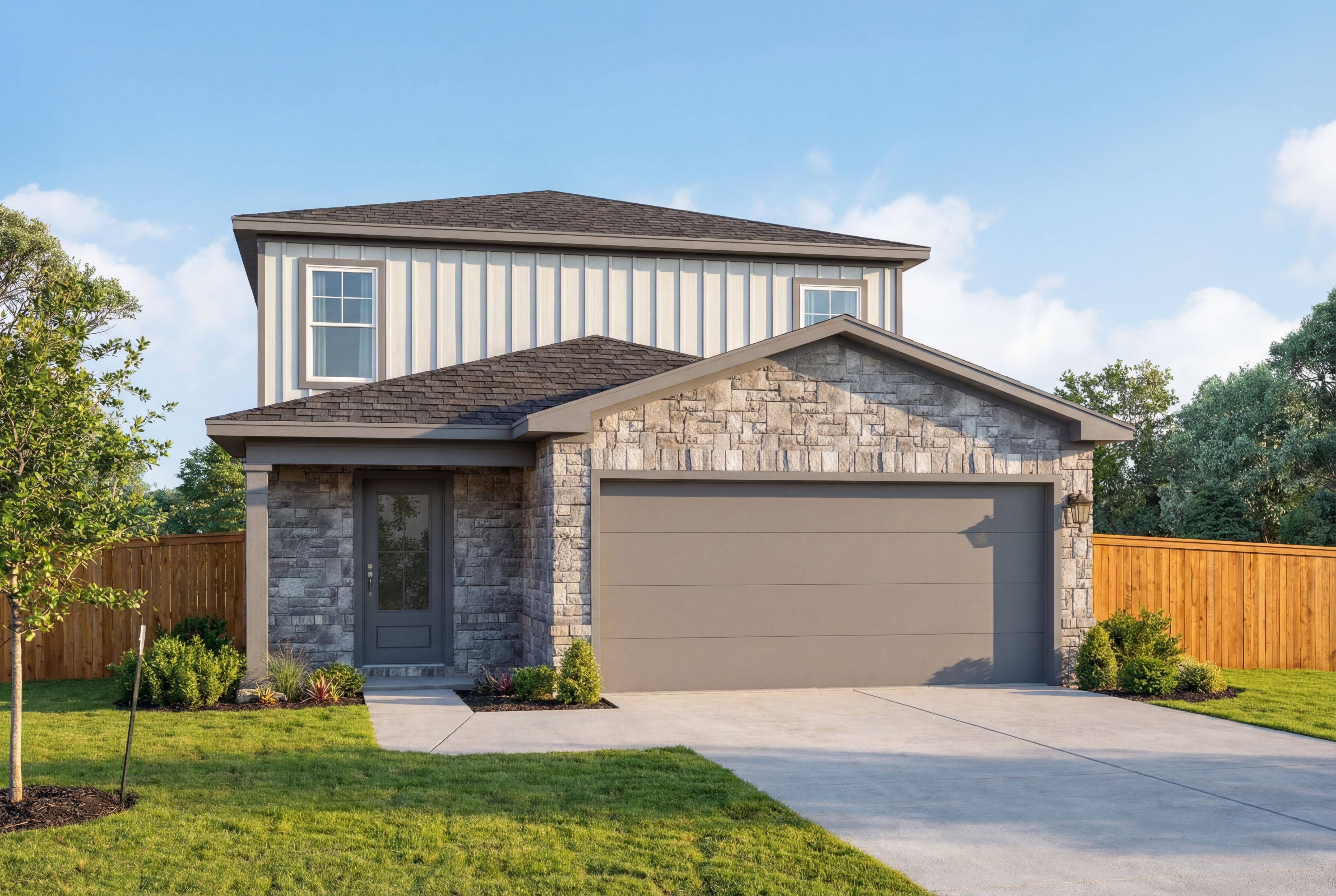 The San Marcos C - Applewhite Meadows: San Antonio, Texas - Davidson Homes
