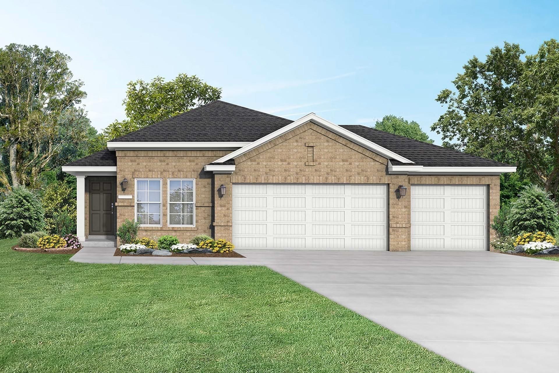 The Riviera A - Sierra Vista: Rosharon, Texas - Davidson Homes
