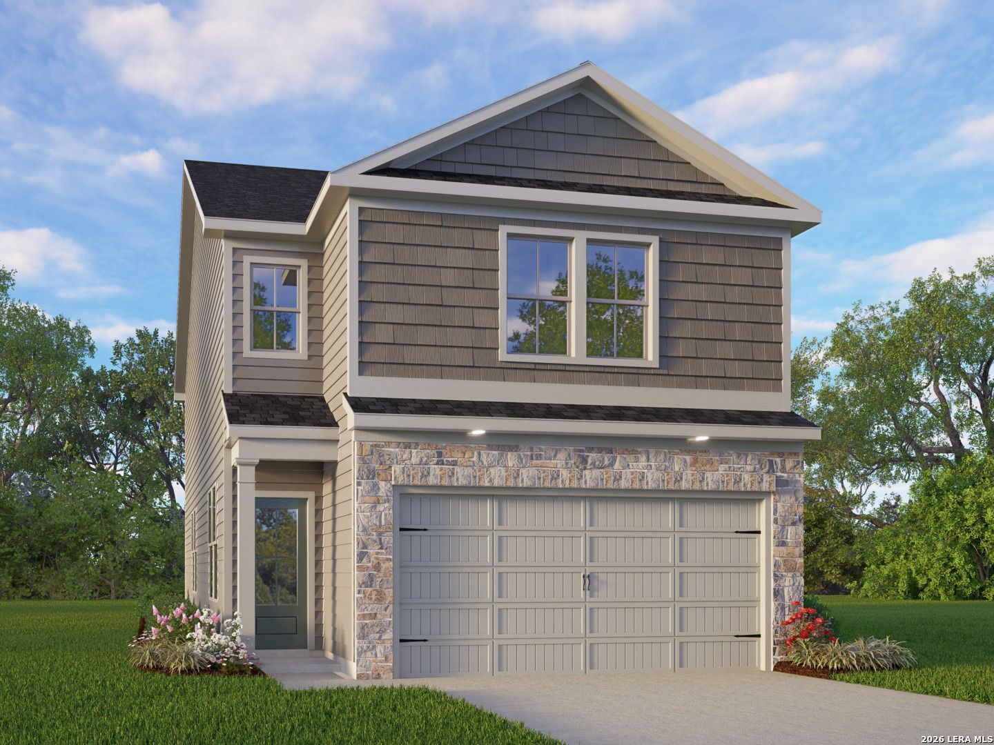 The Florence B - Meadows at Oak Creek: San Antonio, Texas - Davidson Homes