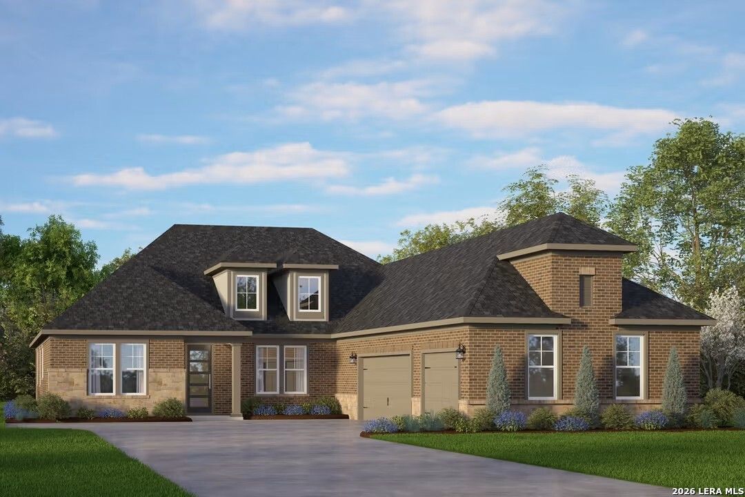 The Oxford F - Potranco Oaks: Castroville, Texas - Davidson Homes