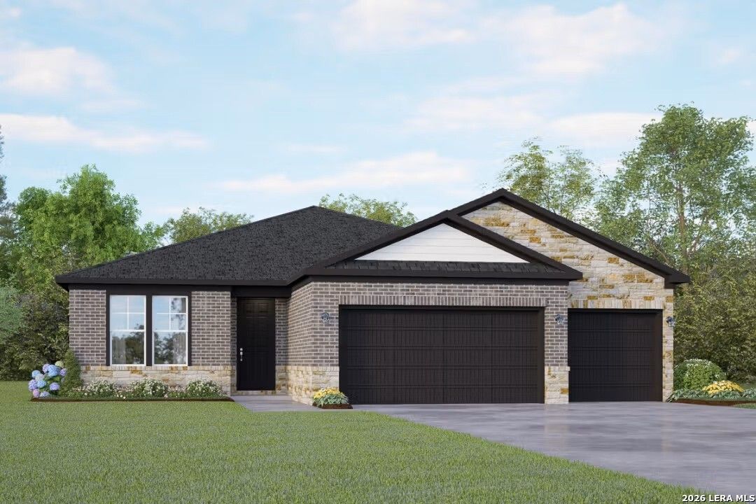 The Lanier G - The Reserve at Potranco Oaks: Castroville, Texas - Davidson Homes