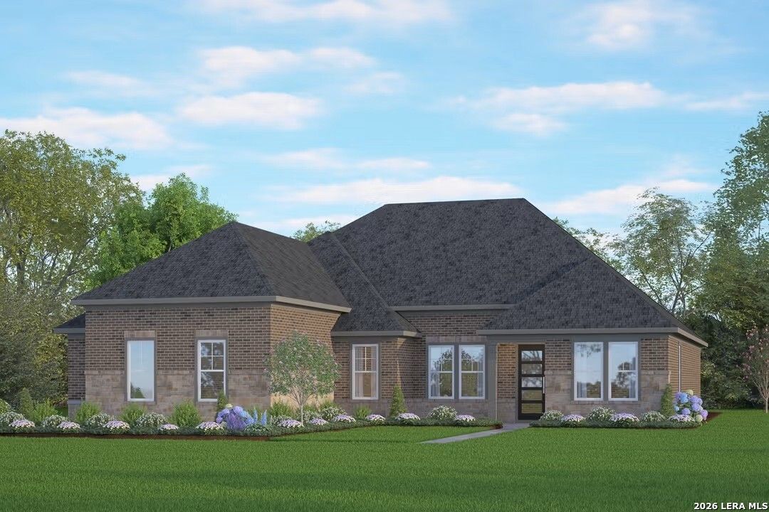 The Foster E - Potranco Oaks: Castroville, Texas - Davidson Homes