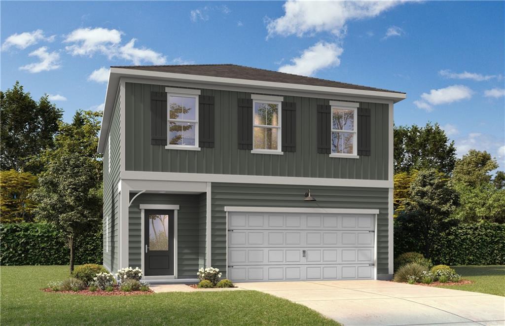 The Burton B - The Bluffs: Canton, Georgia - Davidson Homes