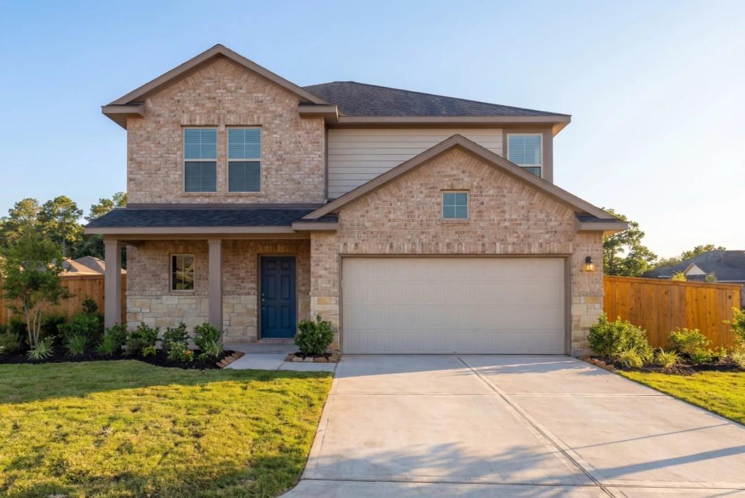 The Tierra B - Emberly: Beasley, Texas - Davidson Homes