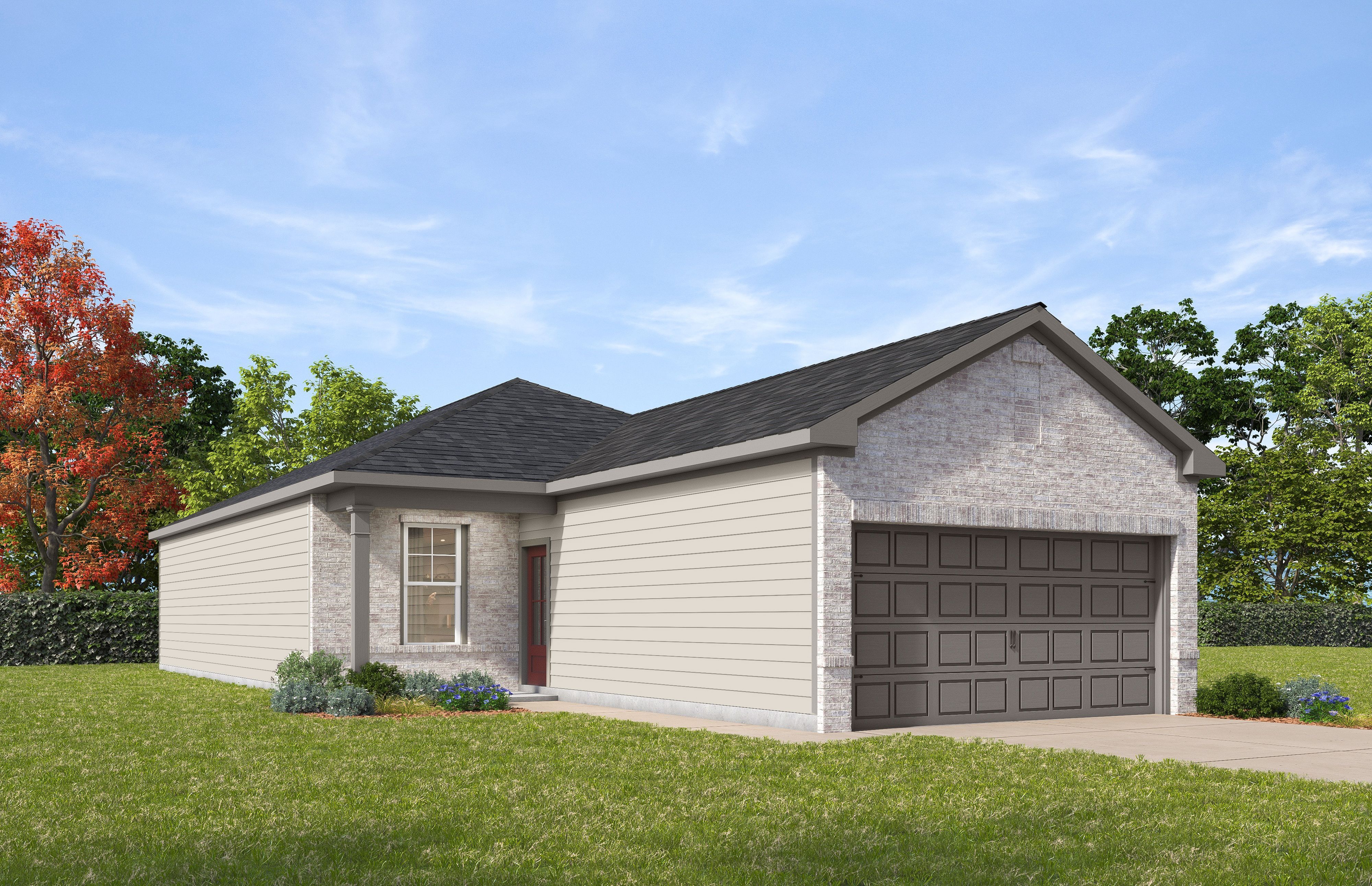 The Comal F - Caney Creek Place: Conroe, Texas - Davidson Homes