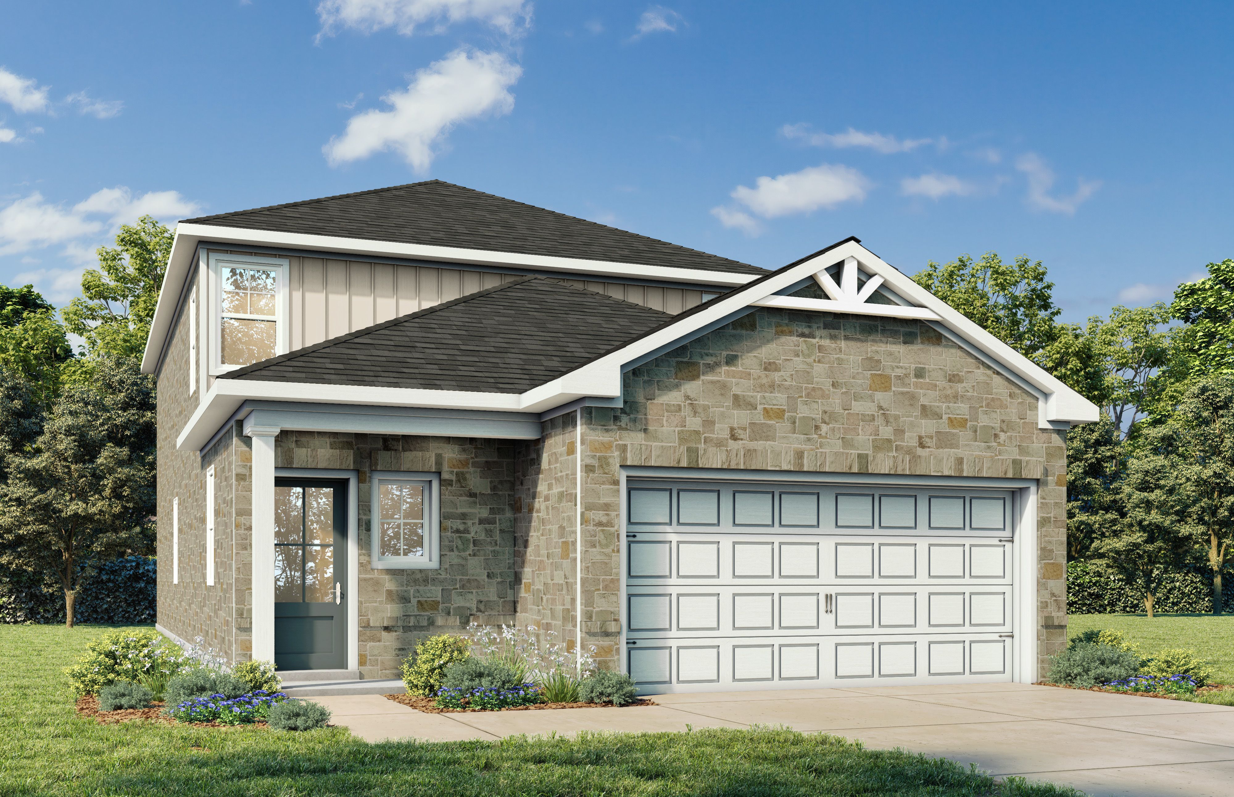 The San Marcos E - Heartland: Heartland, Texas - Davidson Homes