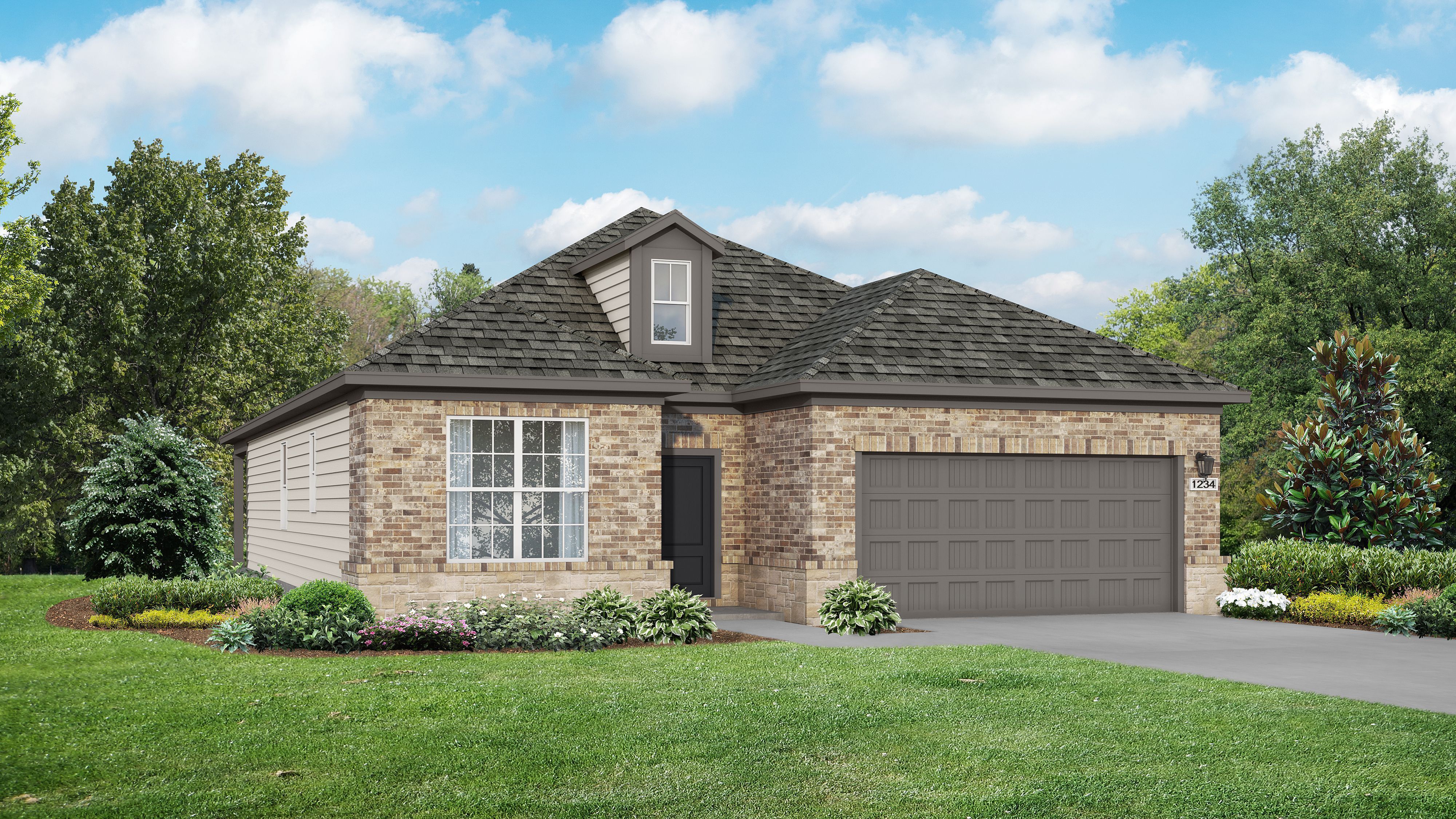 The Everett E - Sundance Cove: Crosby, Texas - Davidson Homes