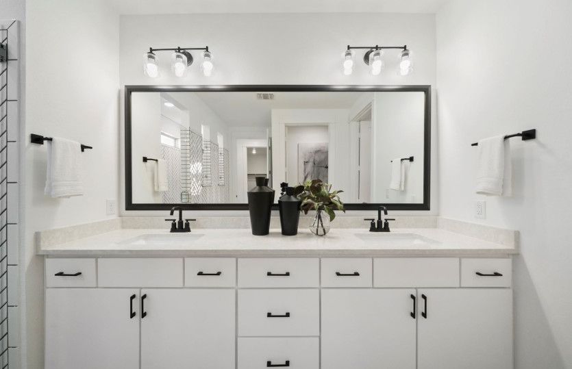 Owner's Bath Double Vanities