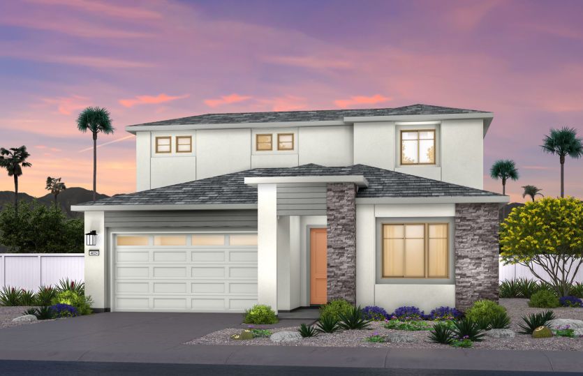 Bellwood II Contemporary Elevation (C)