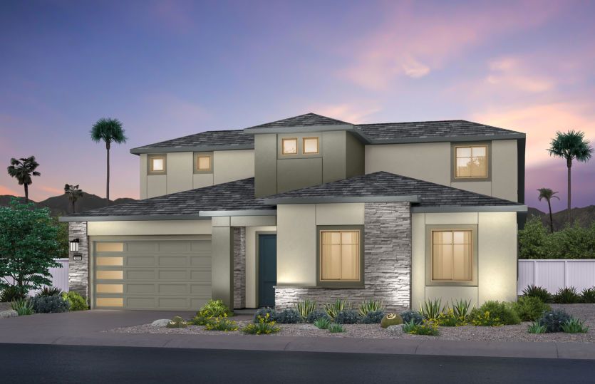 Prelude II Contemporary Elevation (C)
