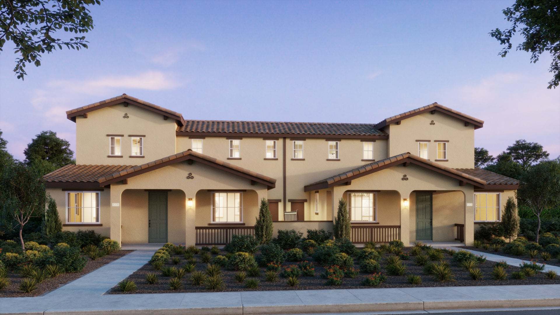 Residence 7 (DUET) - Luminescence at Liberty, 55+ Active Adult: Rio Vista, California - DeNova Homes