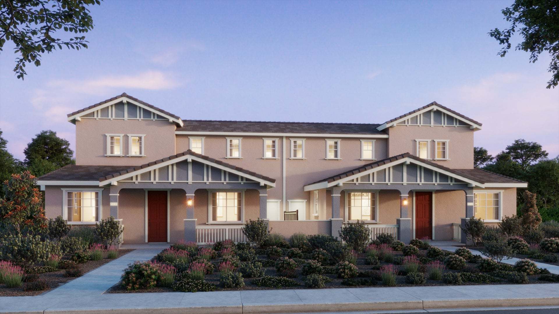 Residence 7 (DUET) - Luminescence at Liberty, 55+ Active Adult: Rio Vista, California - DeNova Homes