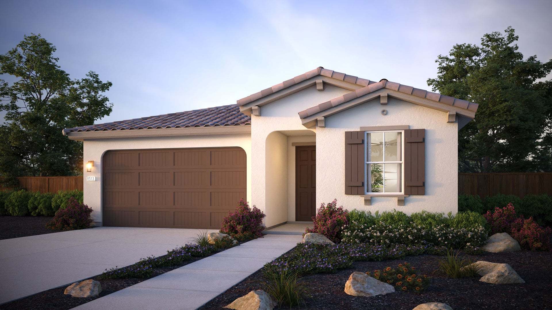 Residence 2 - Luminescence at Liberty, 55+ Active Adult: Rio Vista, California - DeNova Homes