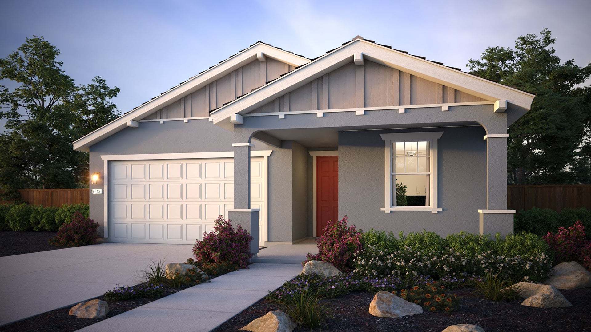 Residence 2 - Luminescence at Liberty, 55+ Active Adult: Rio Vista, California - DeNova Homes