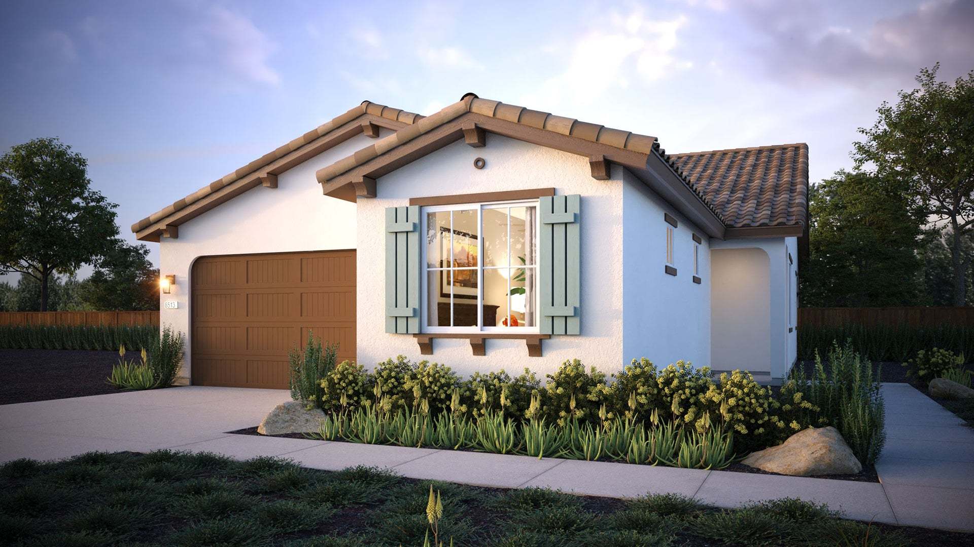 Residence 3 - Luminescence at Liberty, 55+ Active Adult: Rio Vista, California - DeNova Homes