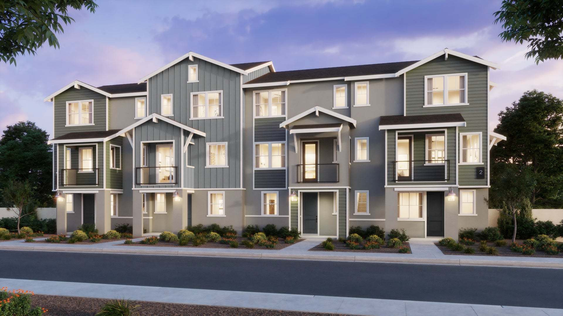 Residence 2 - Huntington: Morgan Hill, California - DeNova Homes