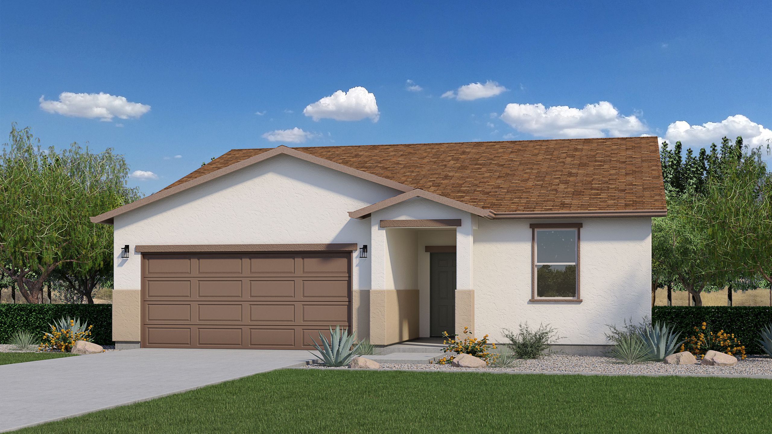 Plan 1 - Mesa View: Sun Valley, Nevada - Desert Wind Homes 