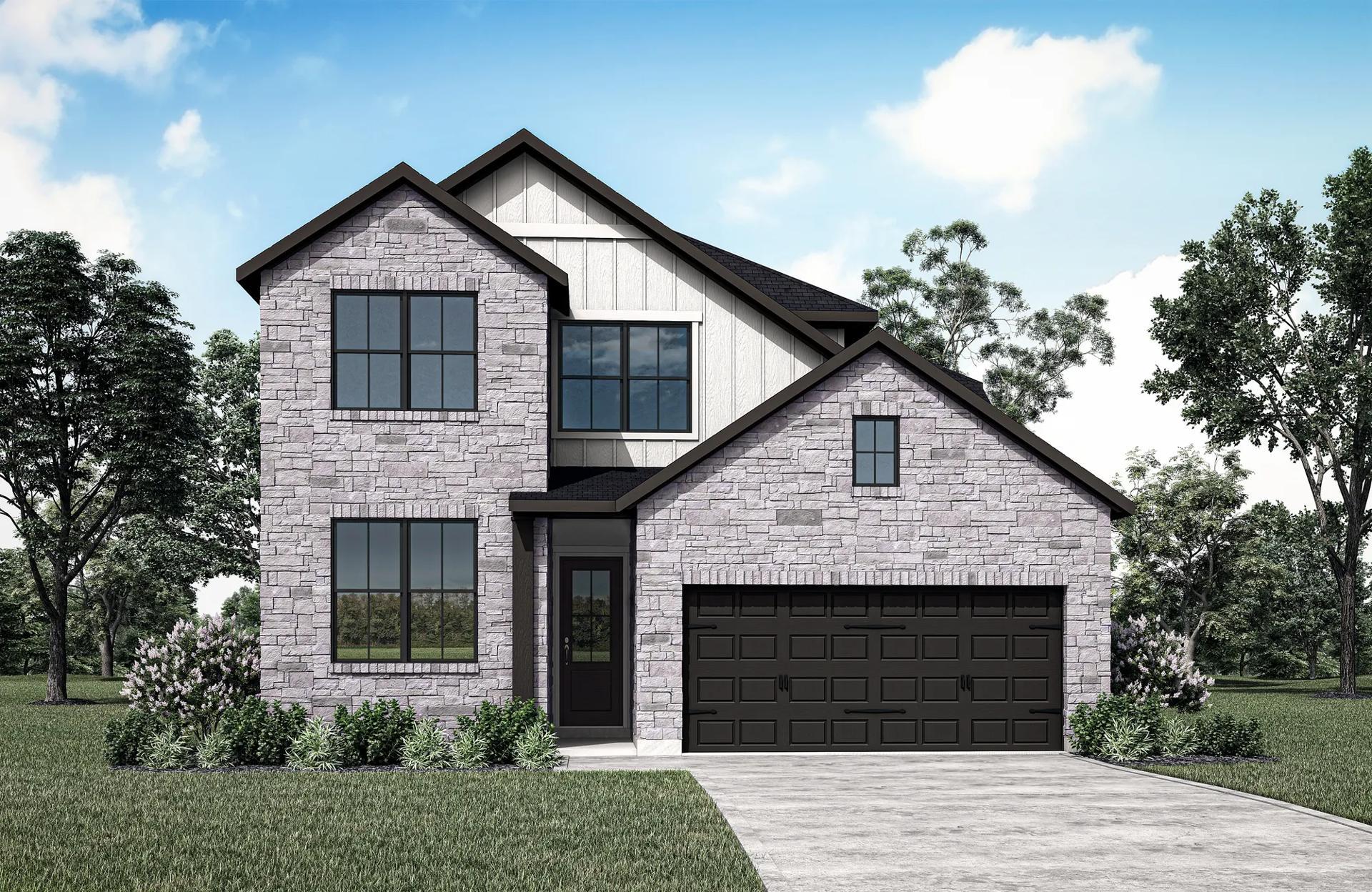 The Colony - 45' por Drees Custom Homes en Austin Texas