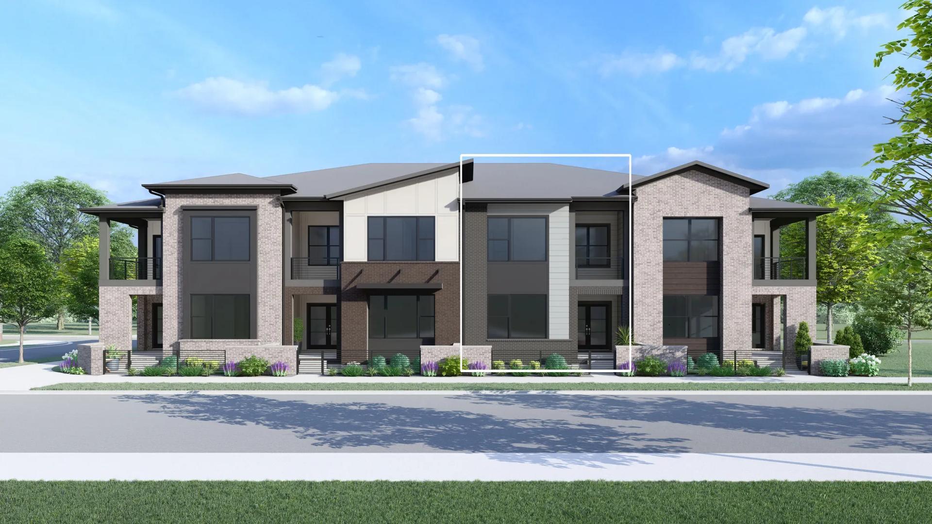 Covington Riverfront Townhomes por Drees Homes en Cincinnati Kentucky