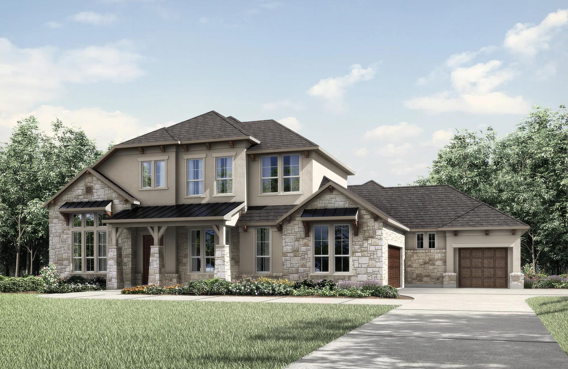 COLINAS II - Caliterra - 100': Dripping Springs, Texas - Drees Custom Homes