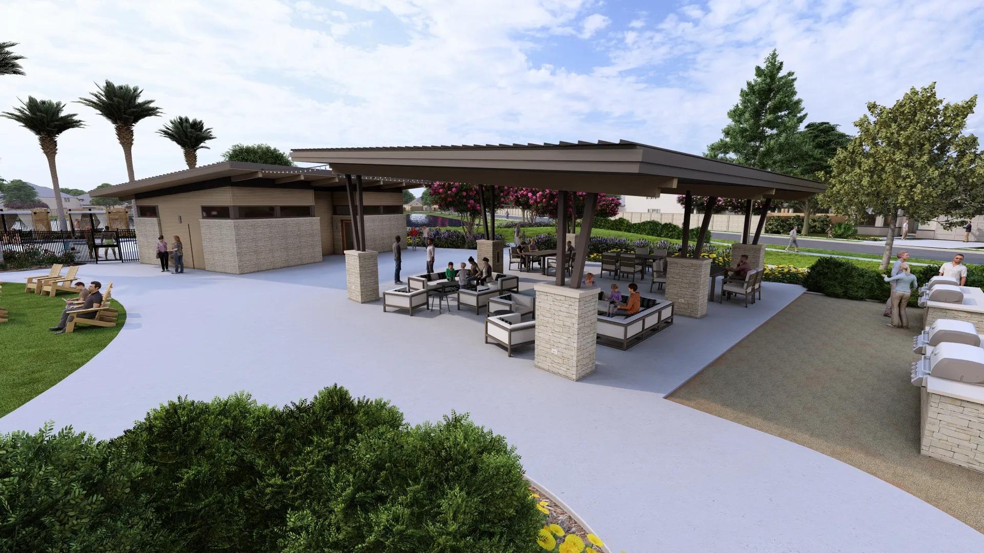 casa en Lakes of Cane Island - 45' por Drees Custom Homes