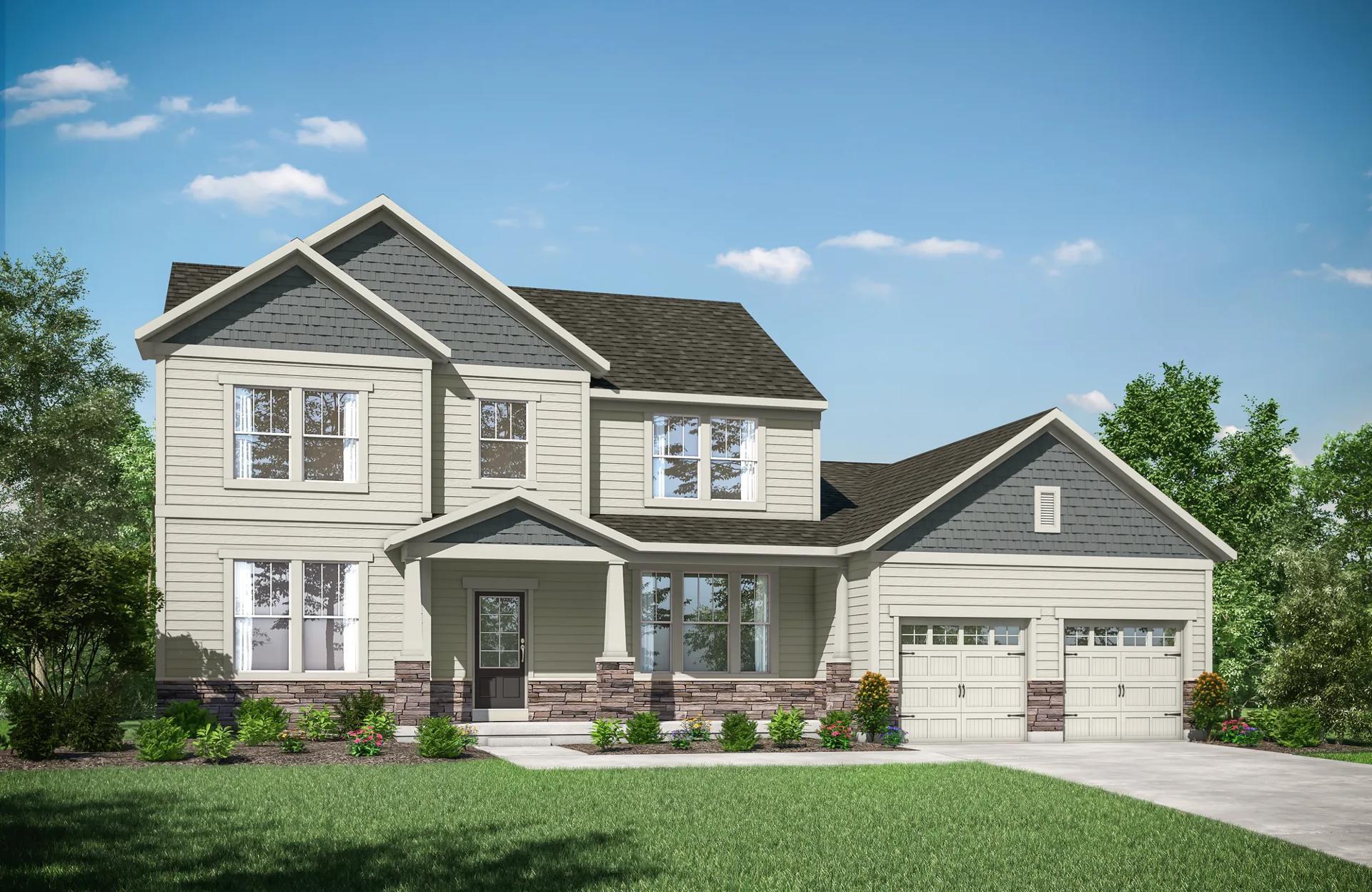 BRENNAN - Prairie Vista: Hinckley, Ohio - Drees Homes
