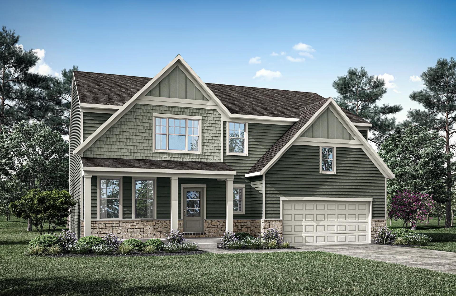 Trailhead Sequoia por Drees Homes en Cincinnati Ohio