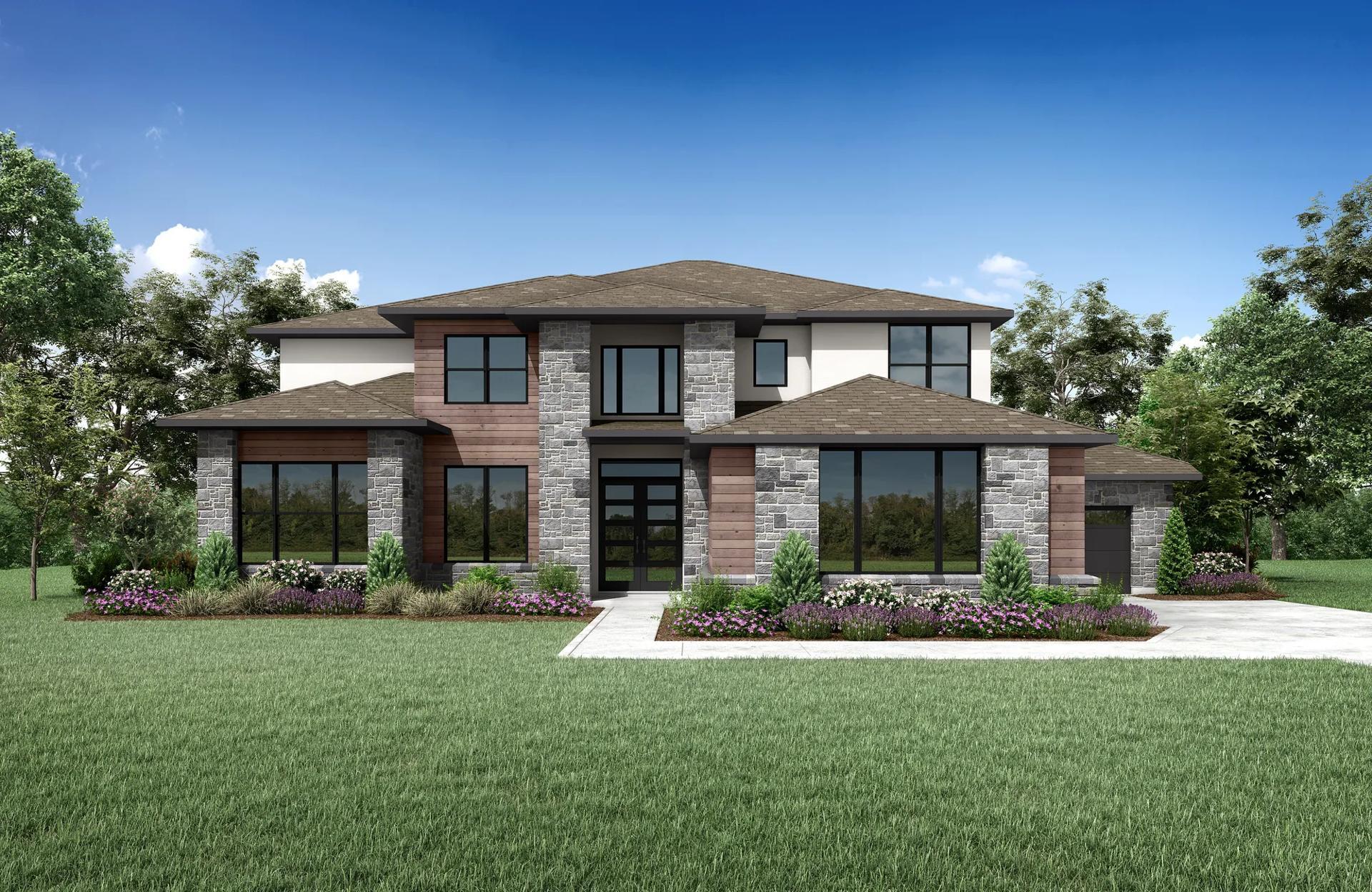 Northgate Ranch por Drees Custom Homes en Austin Texas