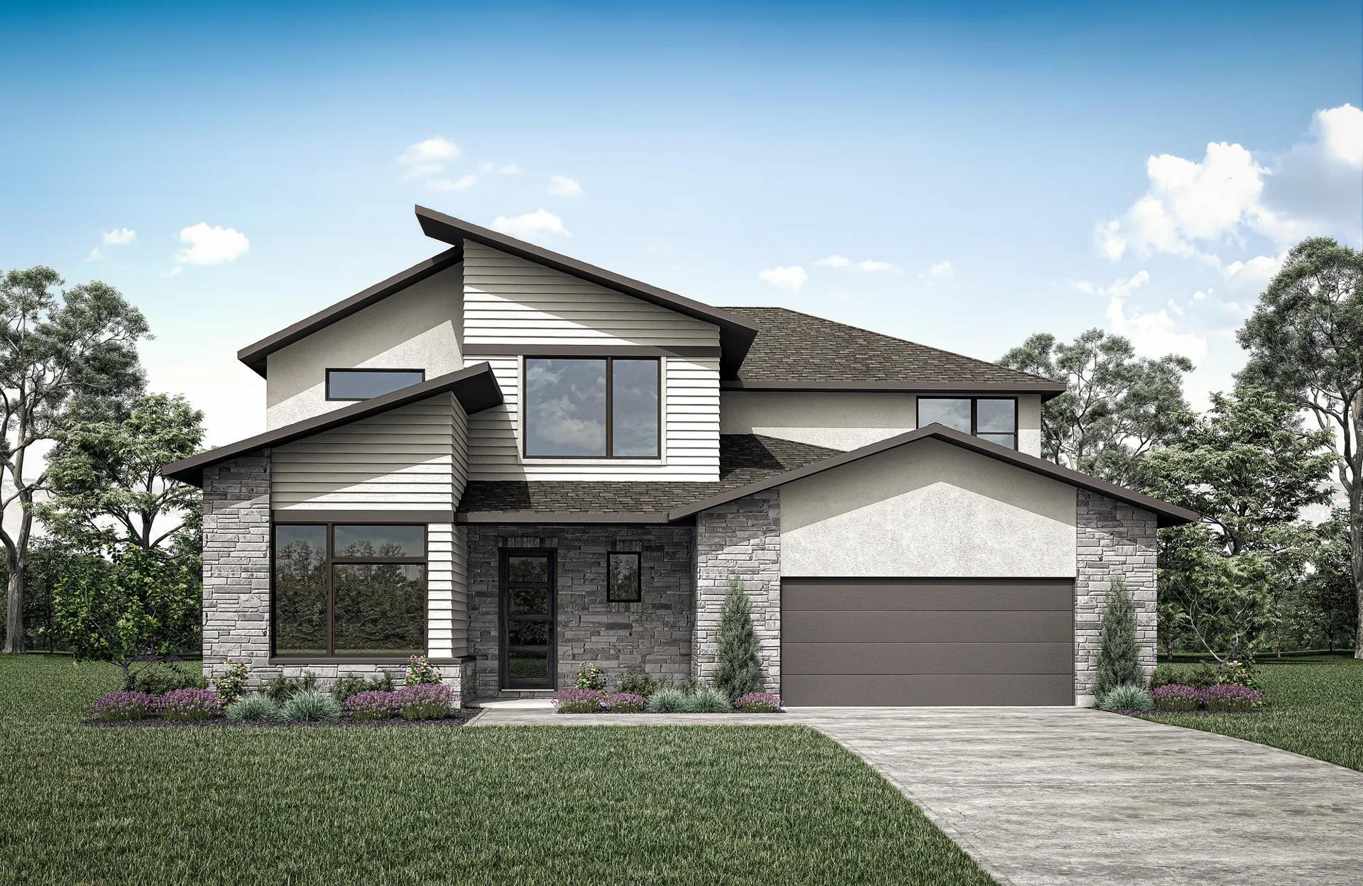 Caliterra - 70' por Drees Custom Homes en Austin Texas