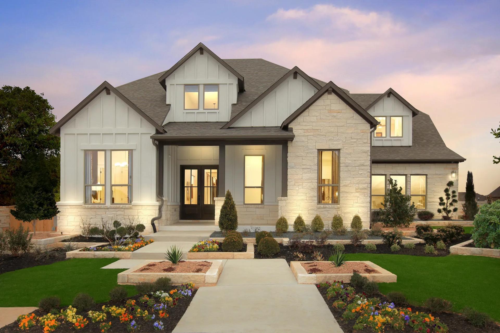 casa en Caliterra - 80' por Drees Custom Homes