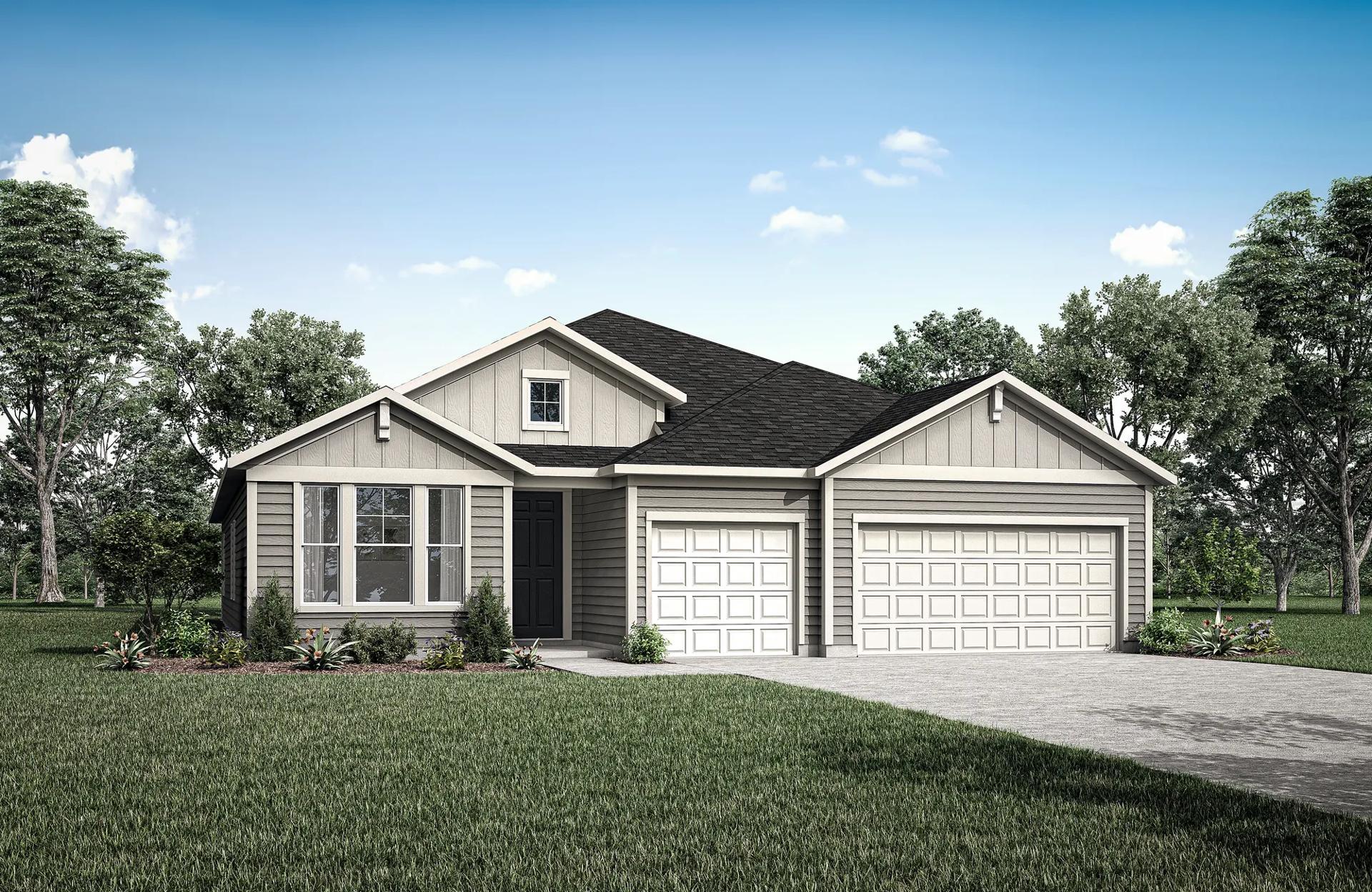GRAYTON II - Creighton Pointe: Fleming Island, Florida - Drees Homes