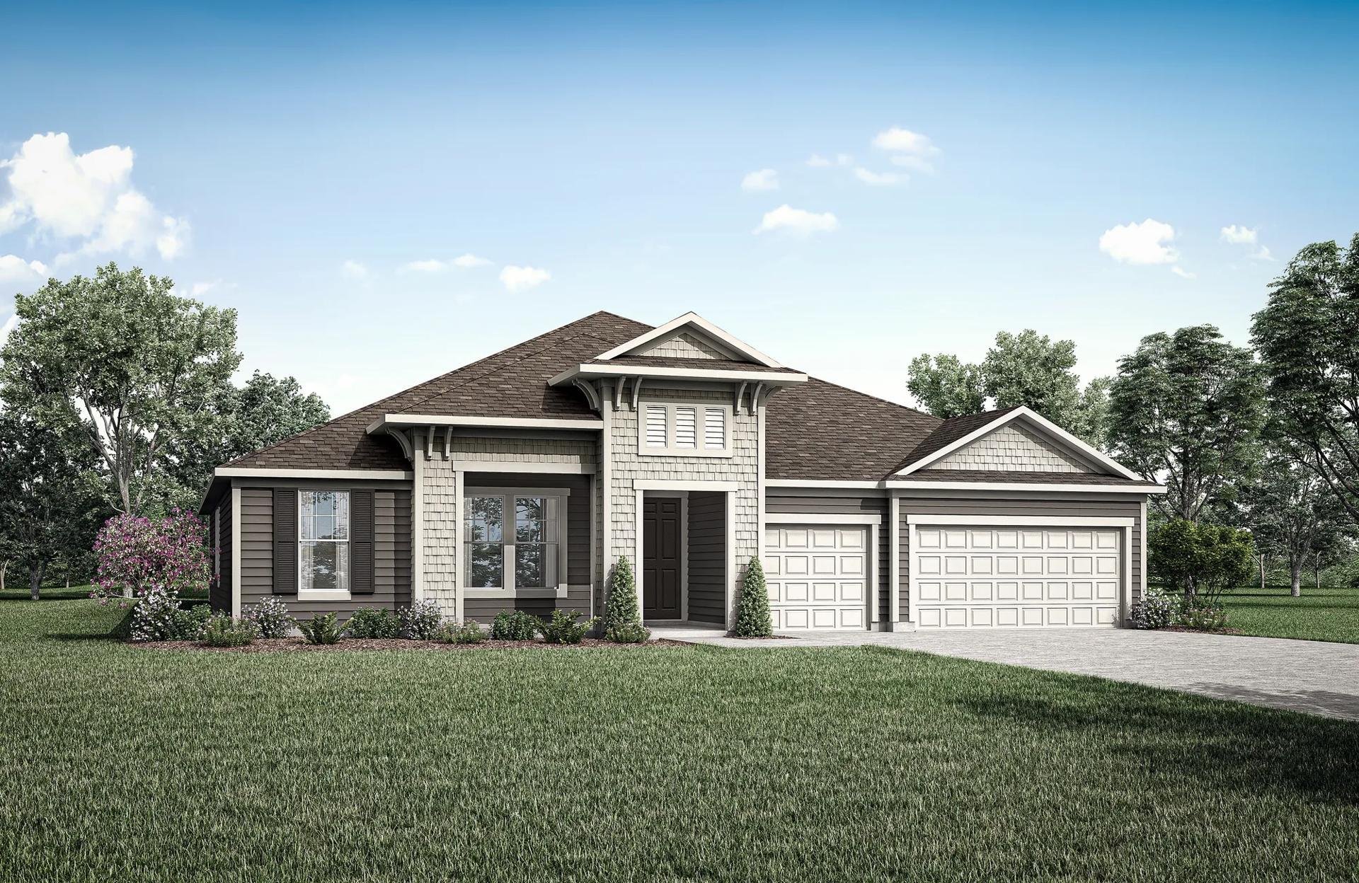 McGirt's Creek por Drees Homes en Jacksonville-St. Augustine Florida