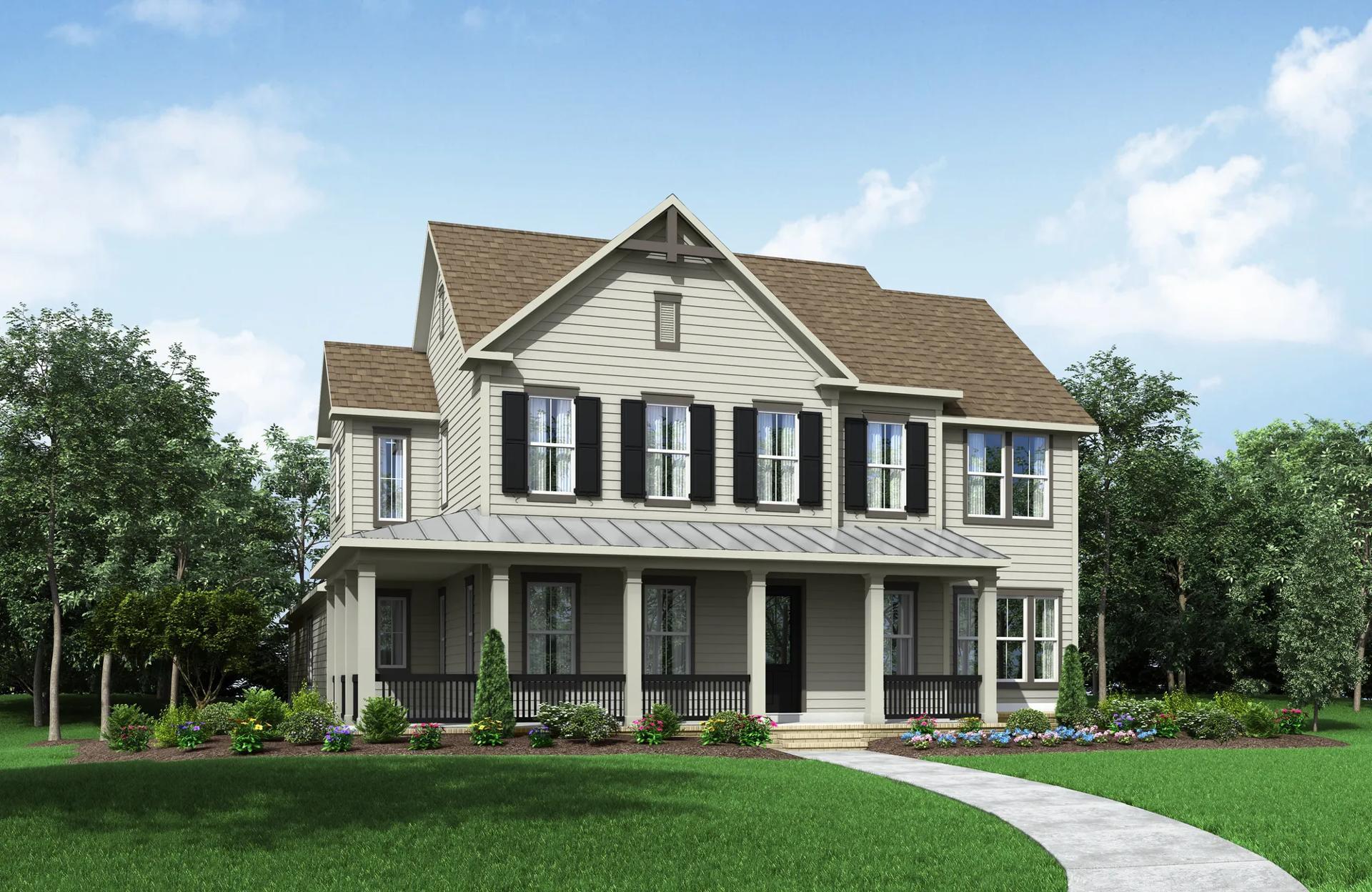 BRAYDEN - Painted Tree Showcase: McKinney, Texas - Drees Custom Homes