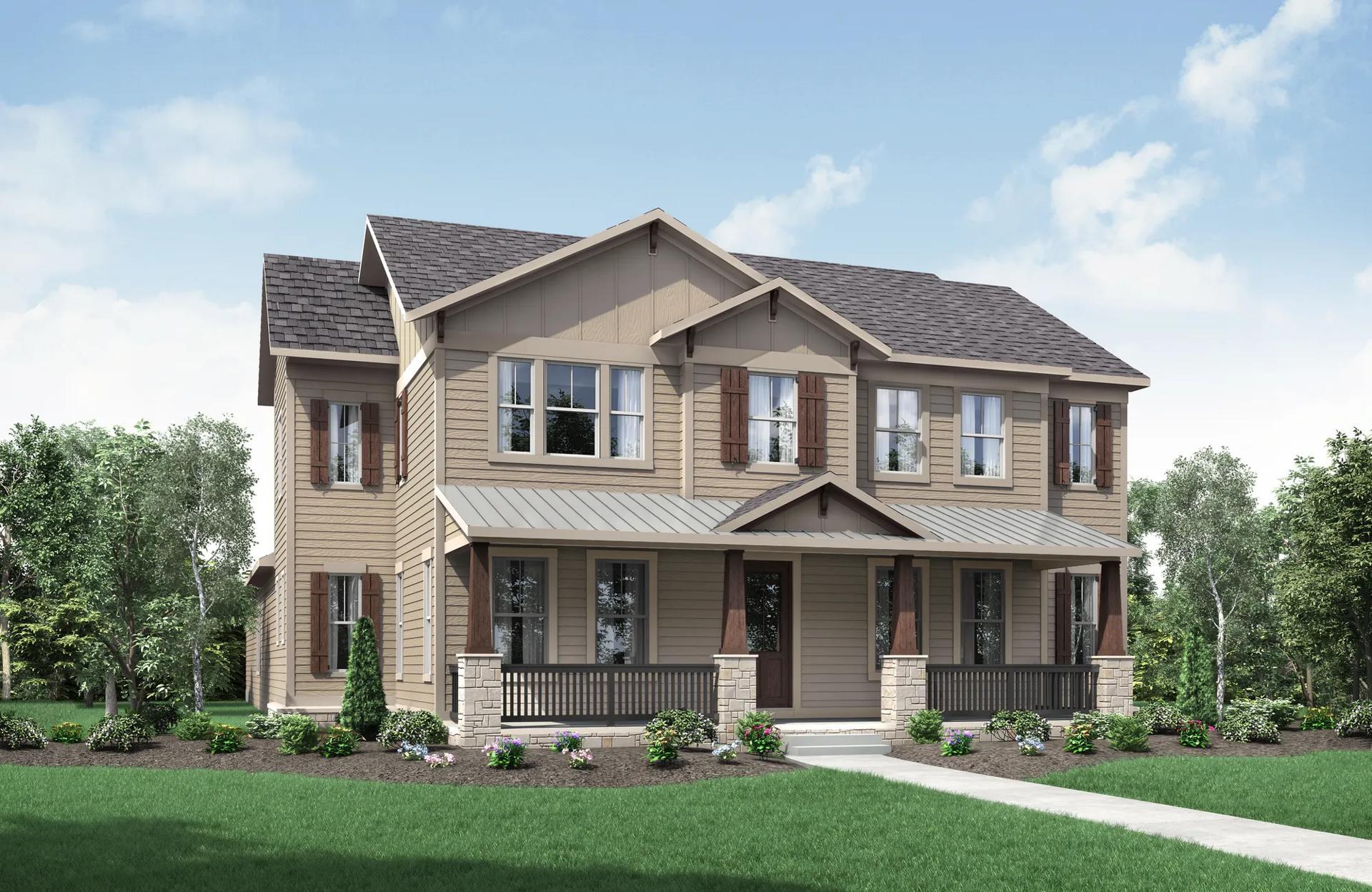 BRAYDEN - Painted Tree Showcase: McKinney, Texas - Drees Custom Homes